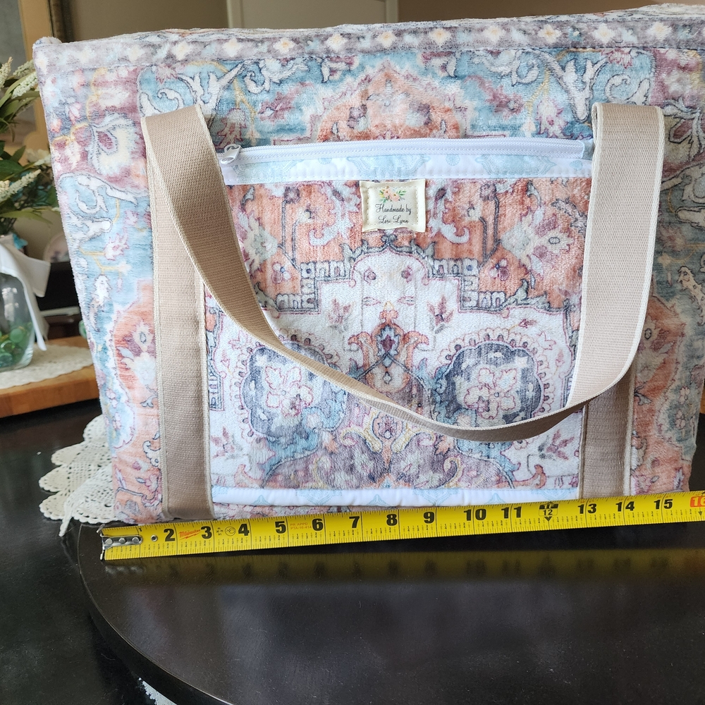 Handmade Elegant Multicolor Travel Bag
